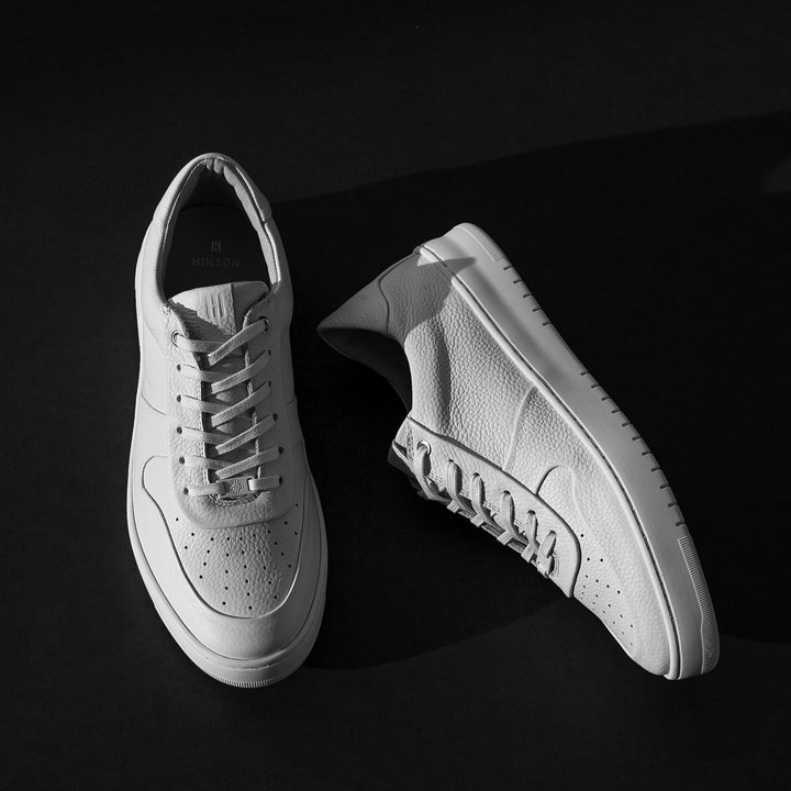 BENNET SONDER LOW fehér LM mart bőr sneaker