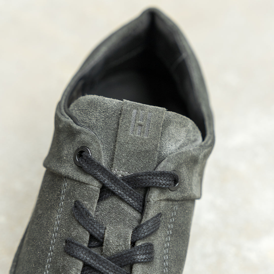 BENNET P4 LOW Army zöld Suede sneaker