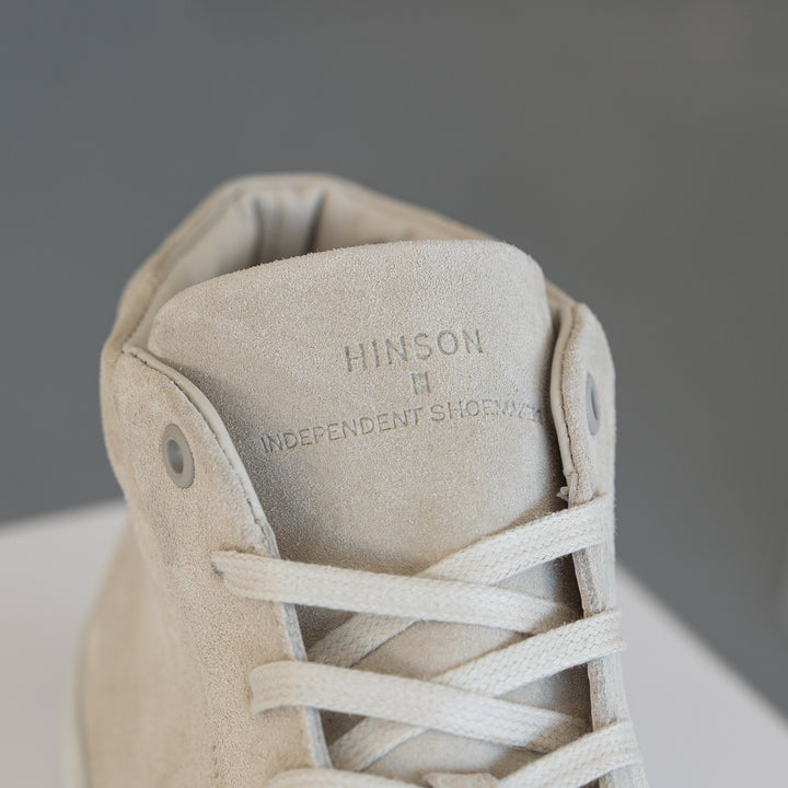 MALTON CLASSIC HIGH TOP Jégszínű velúr