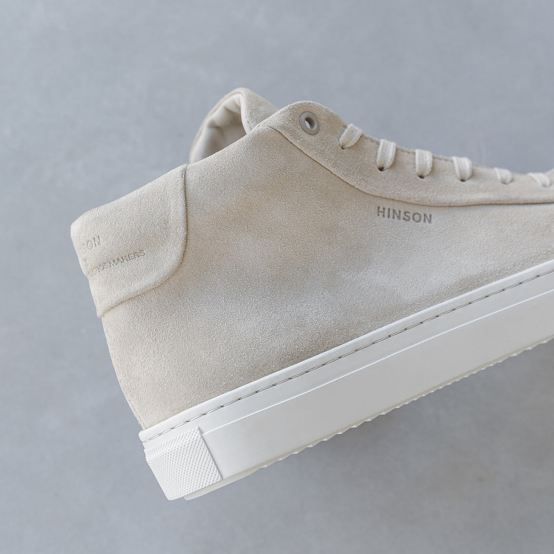 MALTON CLASSIC HIGH TOP Jégszínű velúr