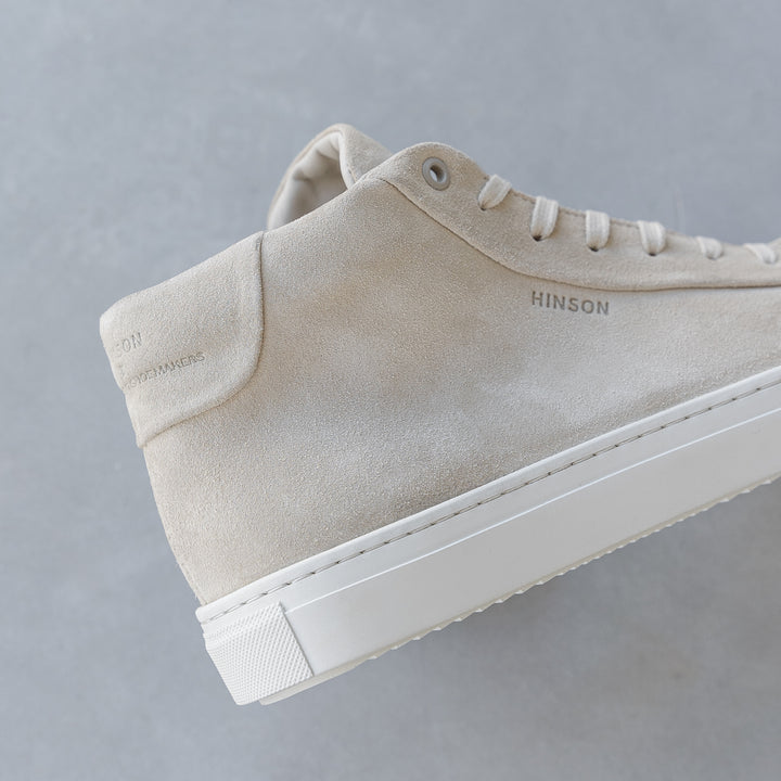 MALTON CLASSIC HIGH TOP Jégszínű velúr
