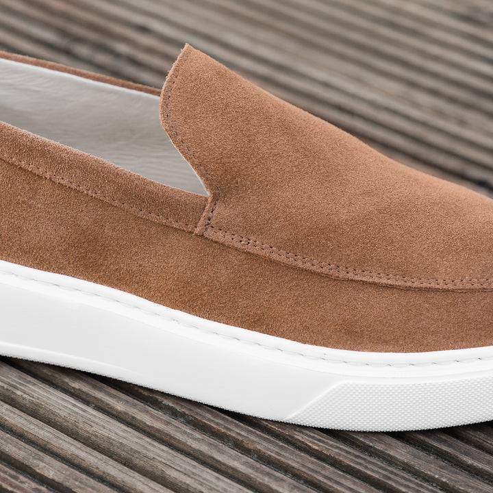 ROVIC CITY LOAFER Barna velúr