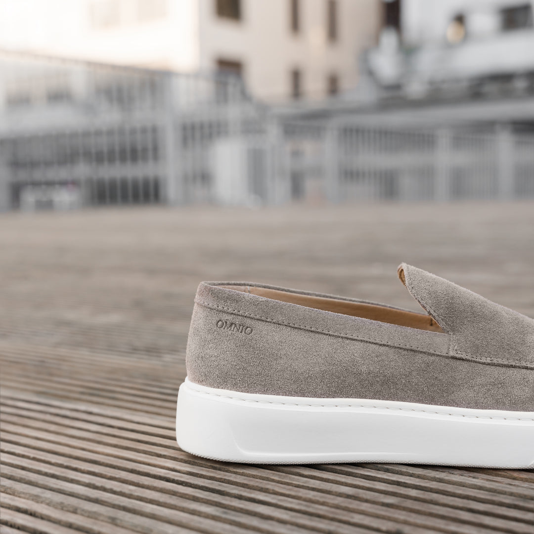 ROVIC CITY LOAFER Lt. taupe Suede