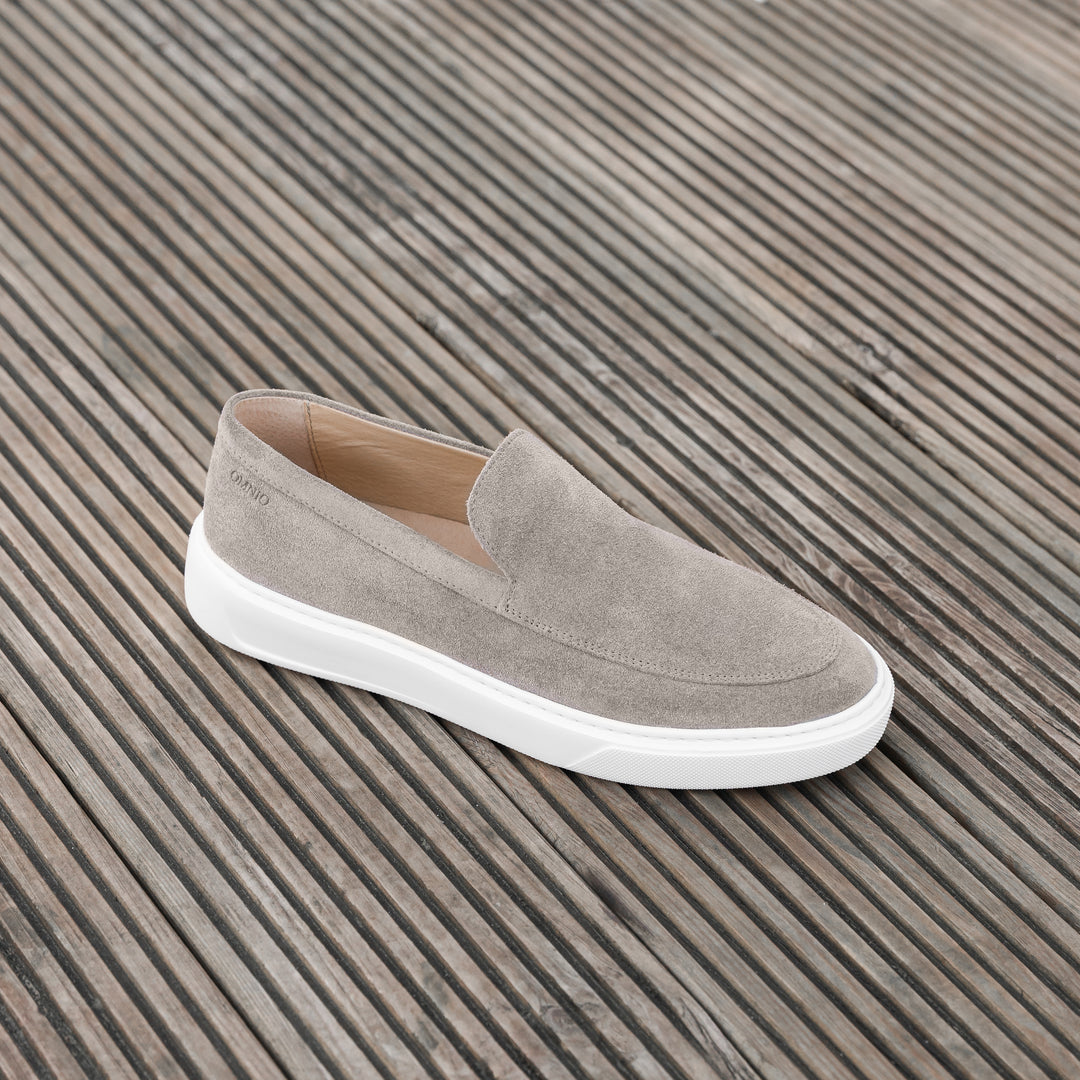 ROVIC CITY LOAFER Lt. taupe Suede