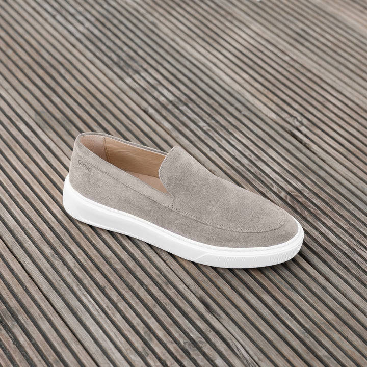 ROVIC CITY LOAFER Lt. taupe Suede