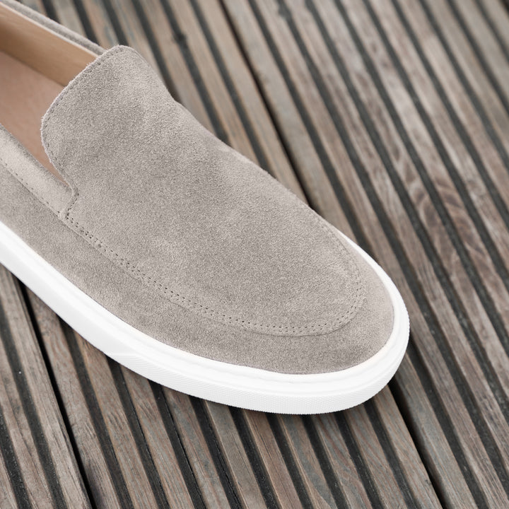 ROVIC CITY LOAFER Lt. taupe Suede
