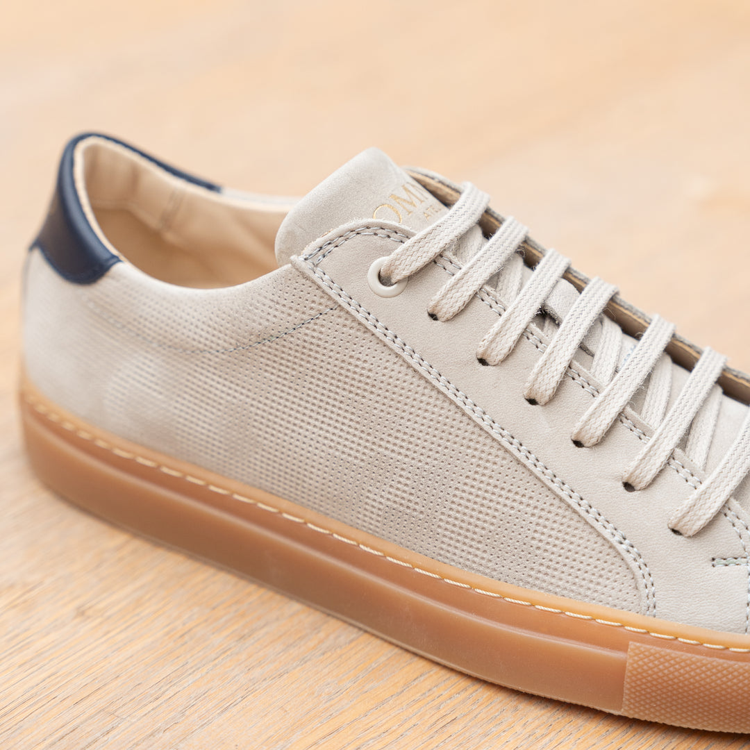 VENETO REGAL LOW Lt.taupe/sötétkék sneaker