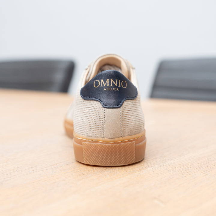 VENETO REGAL LOW Lt.taupe/sötétkék sneaker