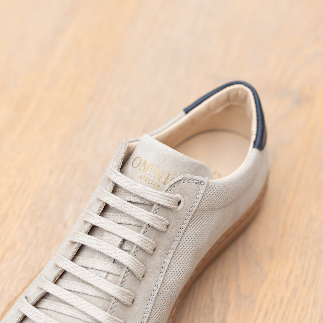 VENETO REGAL LOW Lt.taupe/sötétkék sneaker