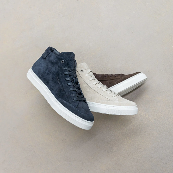 MALTON CLASSIC HIGH TOP sötétkék Suede sneaker