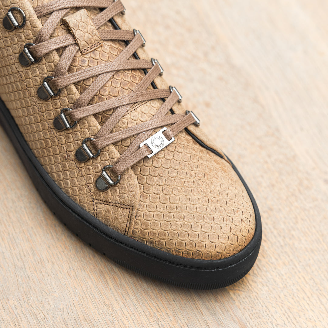 BENNET LOW BS barna - Emb.Lea,Nub,Sue sneaker