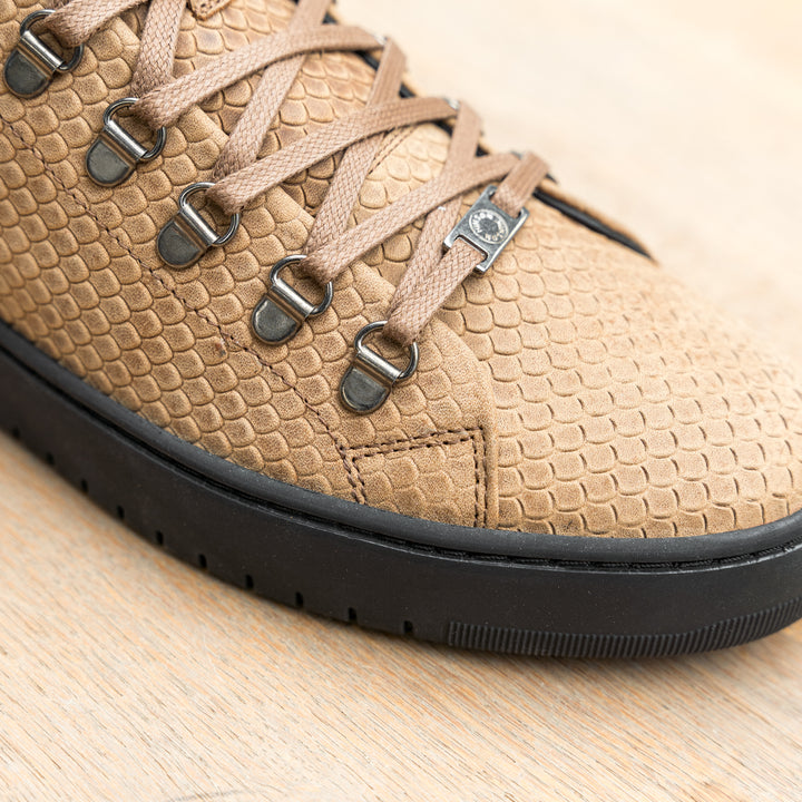 BENNET LOW BS barna - Emb.Lea,Nub,Sue sneaker