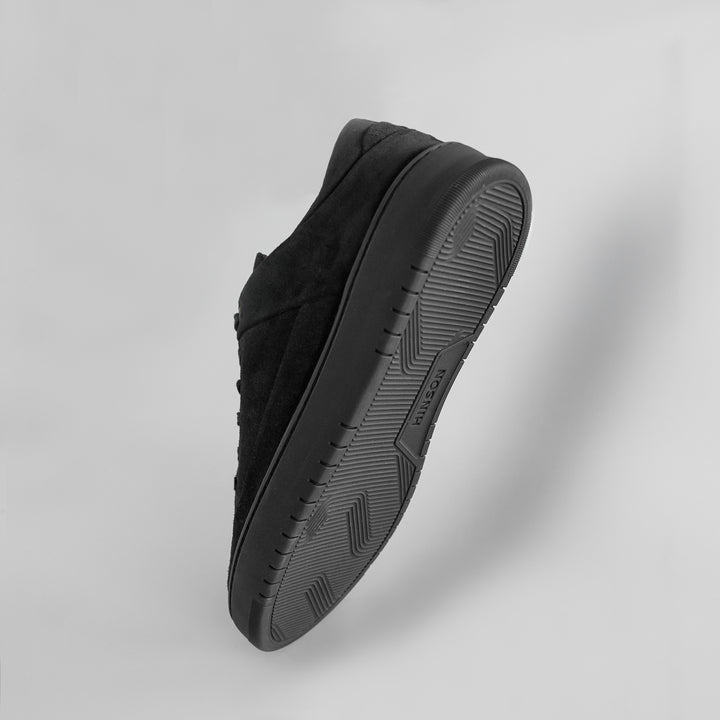 BENNET P4 LOW Off fekete Suede sneaker
