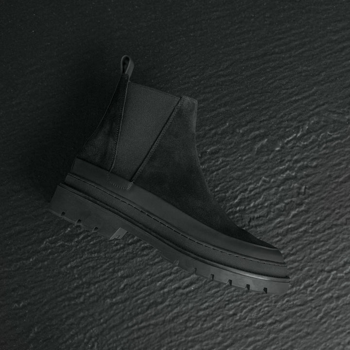 SPECTER CHELSEA BOOT fekete bőr Suede