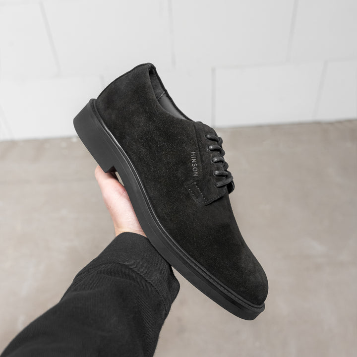 BEATENBERG WESSEX DERBY fekete Suede