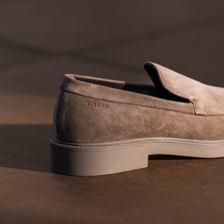 BEATENBERG LOAFER ECHO Taupe Velúr