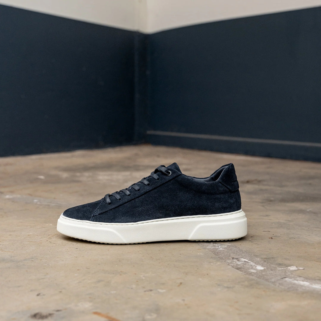 KEA BASE LOW sötétkék Suede PS sneaker
