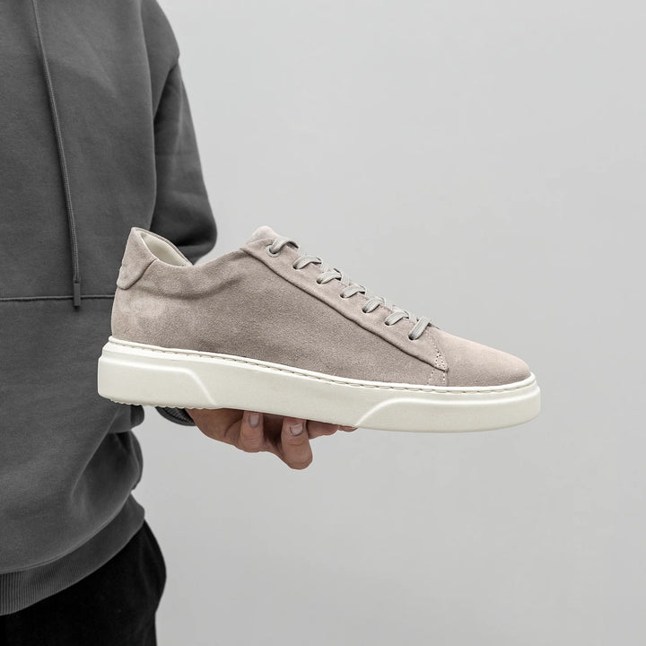 KEA BASE LOW Világosszürke Galambszürke Velúr