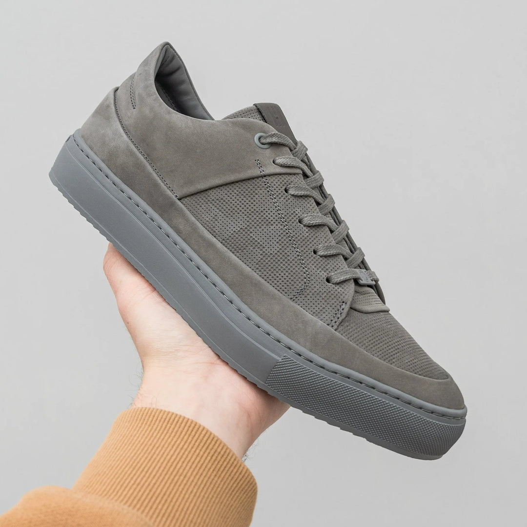 SORREN P3 LOW füstszürke Embossed sneaker