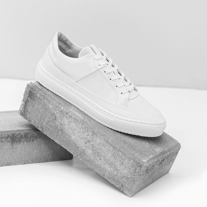 SORREN P3 LOW fehér Embossed sneaker