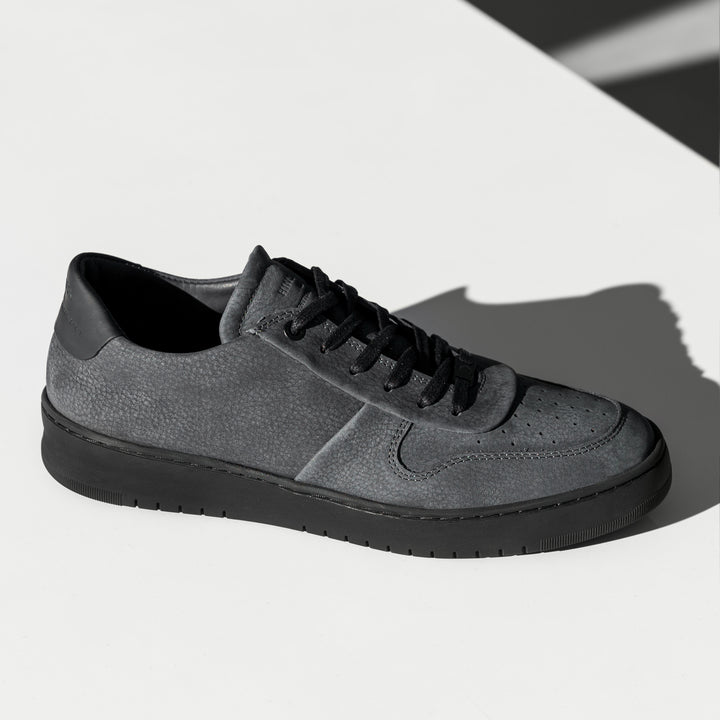BENNET SONDER EIGHT Charcoal bőr nubuk sneaker