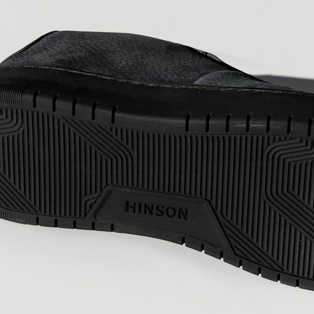 BENNET SONDER EIGHT Charcoal bőr nubuk sneaker
