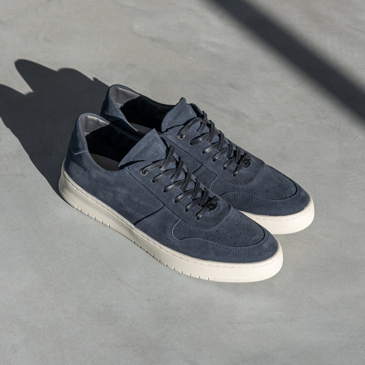 BENNET SONDER EIGHT Dk kék Suede sneaker