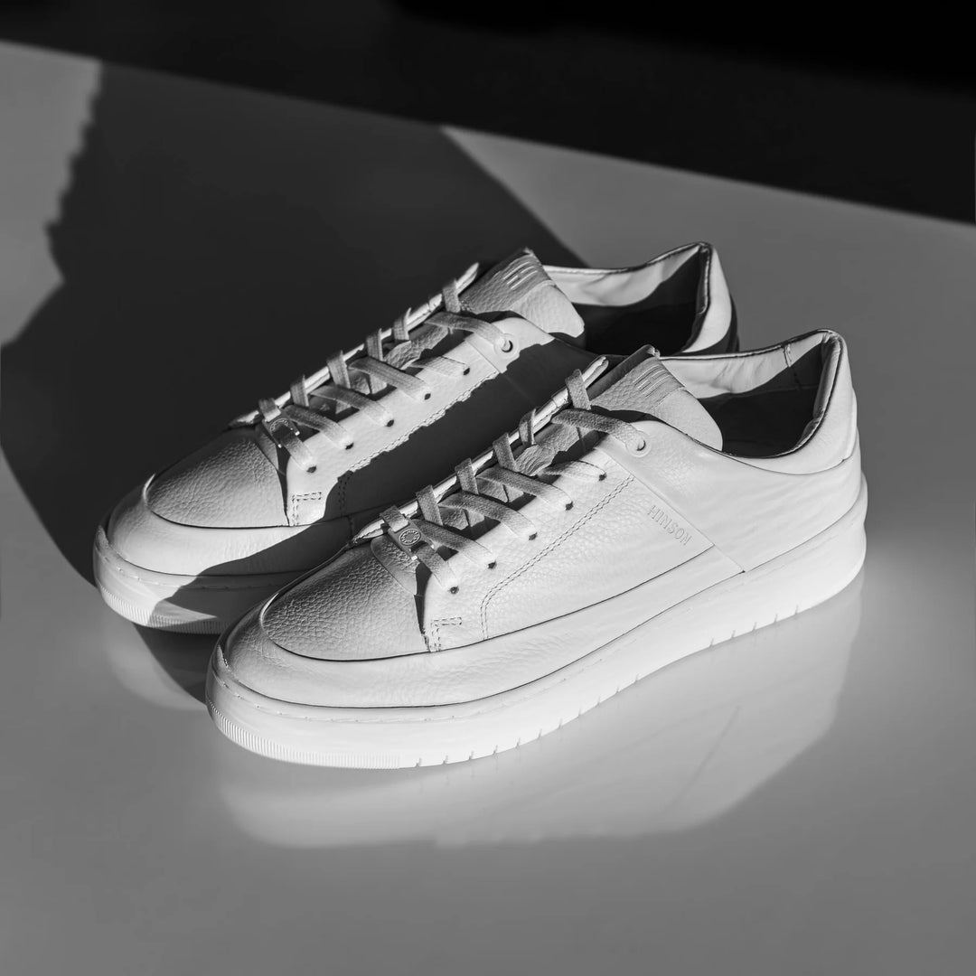 BENNET P4 LOW fehér mart bőr sneaker