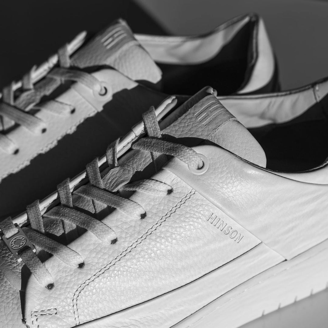 BENNET P4 LOW fehér mart bőr sneaker
