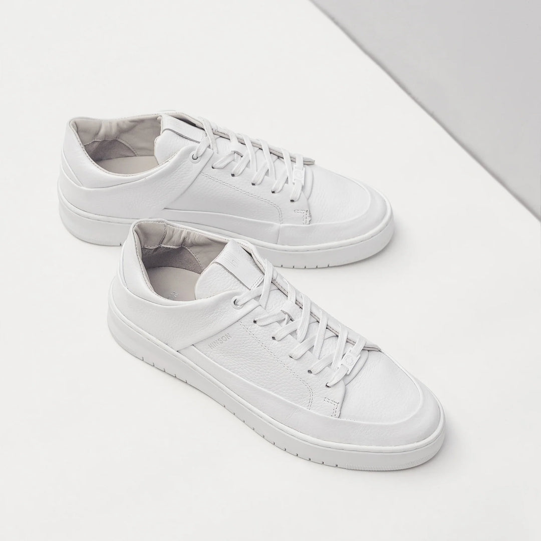 BENNET P4 LOW fehér mart bőr sneaker