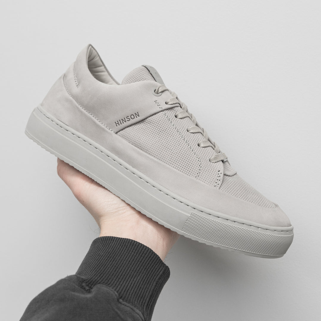 SORREN P3 LOW MS világosszürke Embossed sneaker