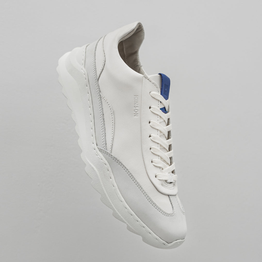 VIITOR TRACK LOW fehér mart bőr sneaker