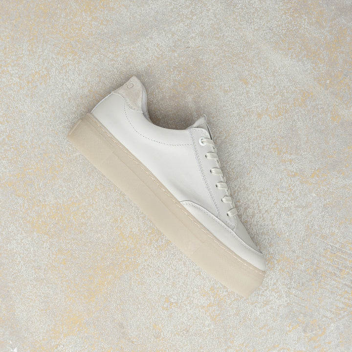 CAYENNE RETRO LOW Ice bőr sneaker
