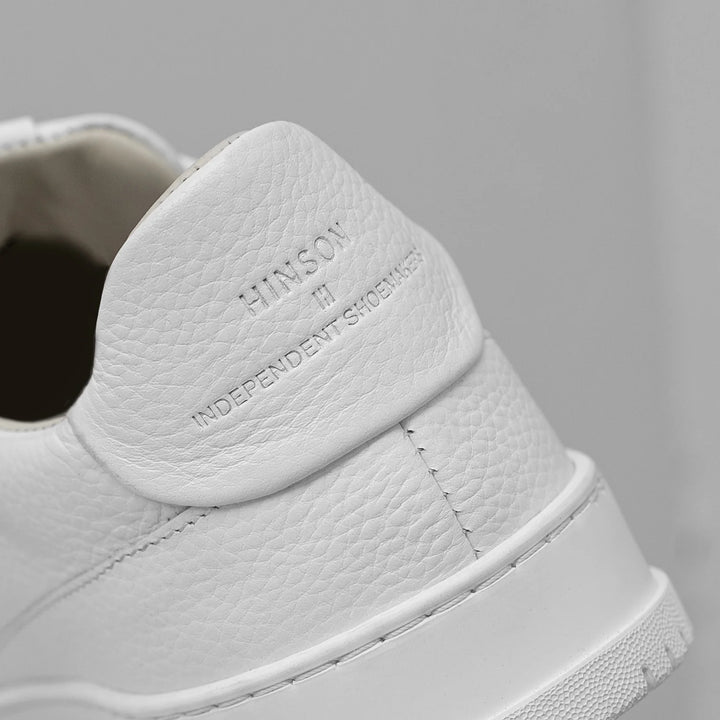 PALMER ONE fehér mart bőr sneaker