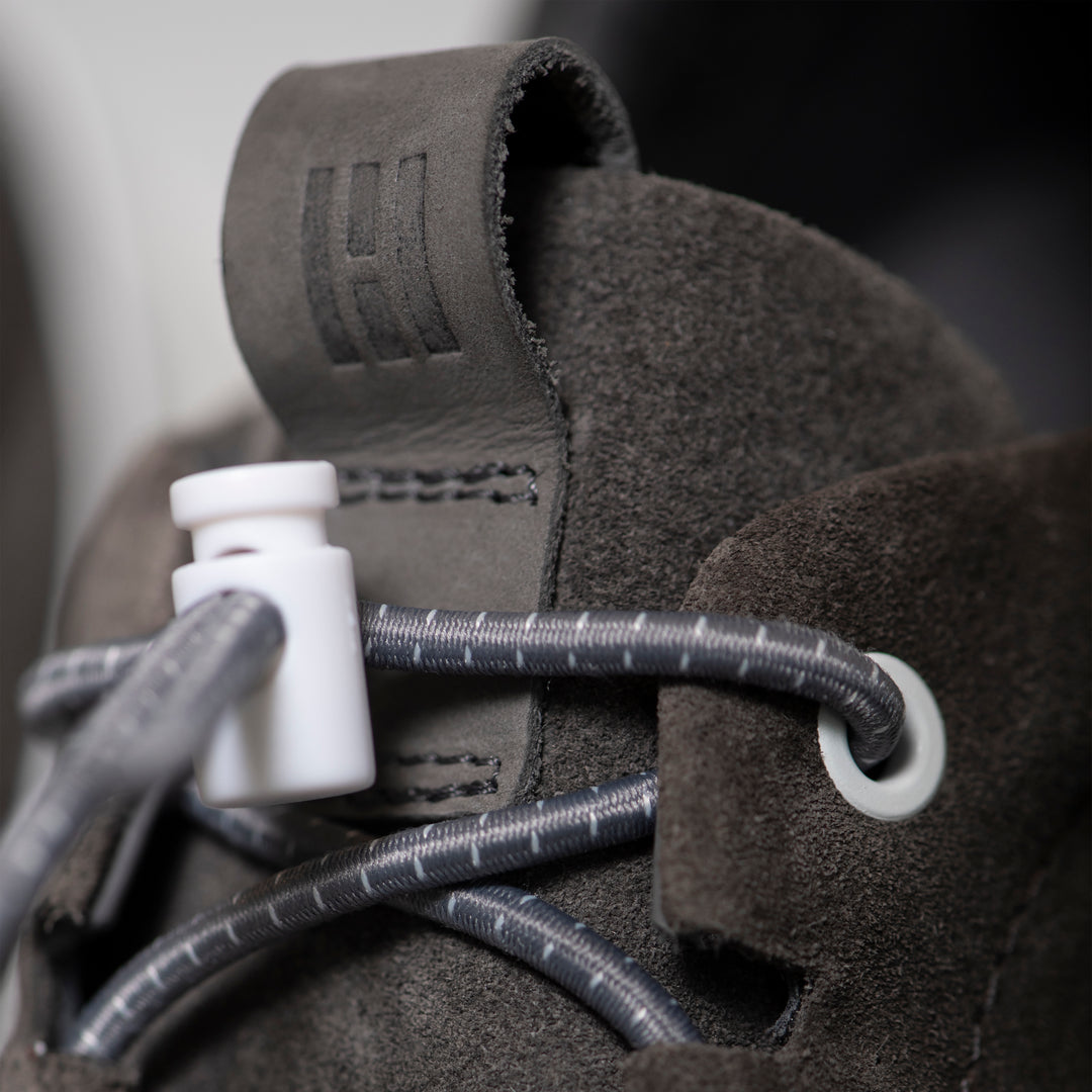 VIITOR SUMMIT LOW füstszürke Velours nubuk sneaker
