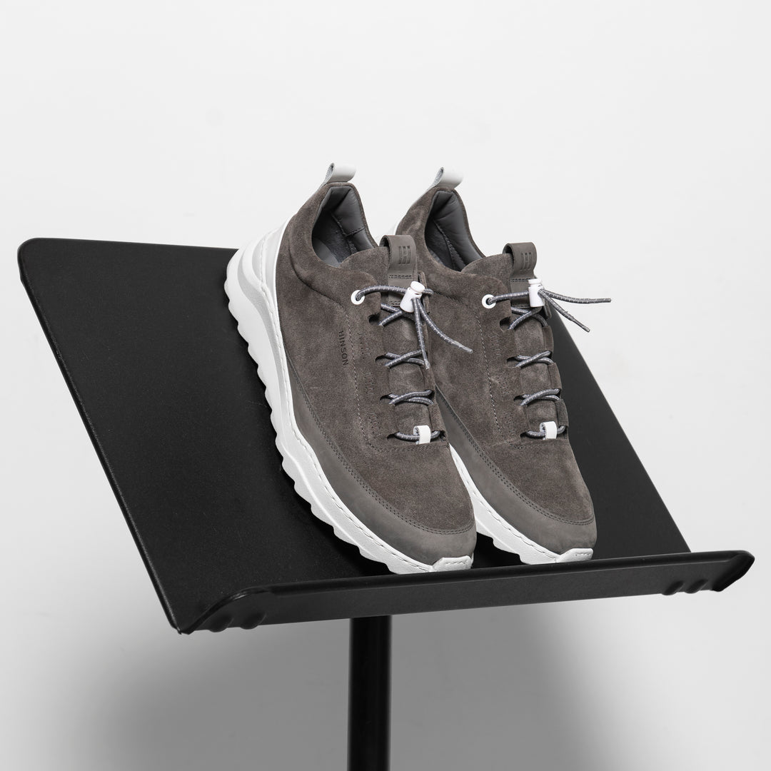 VIITOR SUMMIT LOW füstszürke Velours nubuk sneaker