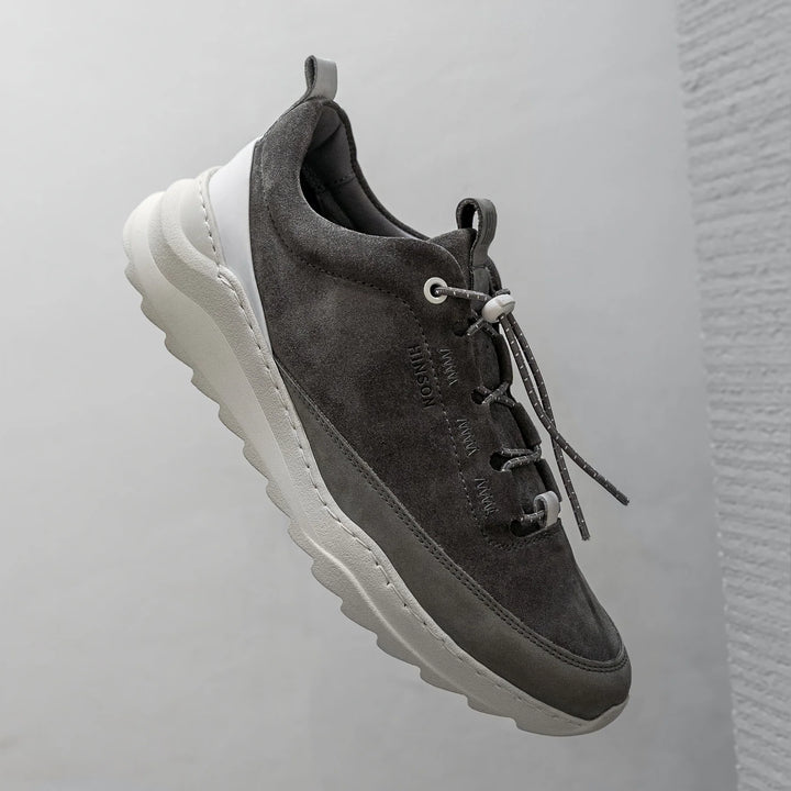 VIITOR SUMMIT LOW füstszürke Velours nubuk sneaker