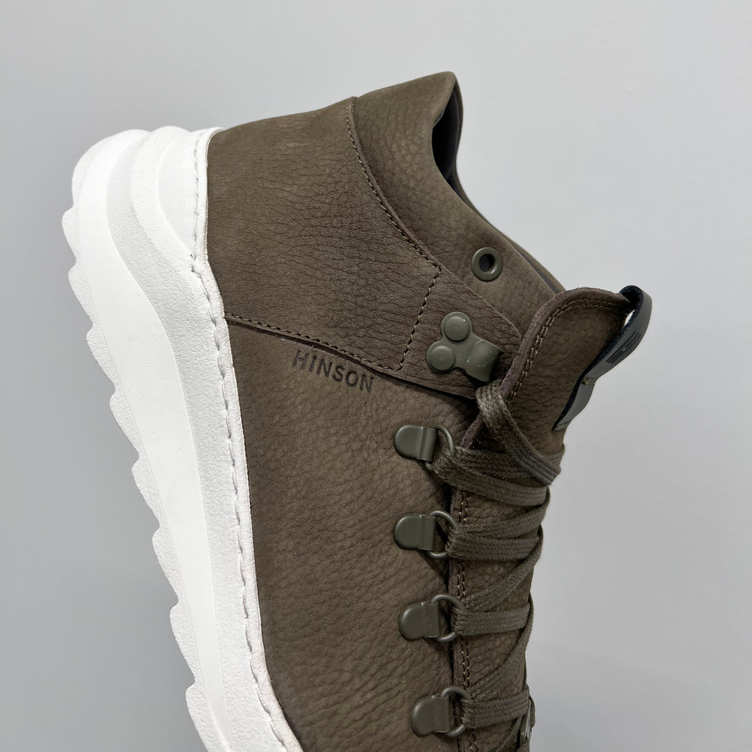 VIITOR ALPINA HIKING MID Olív bőr nubuk