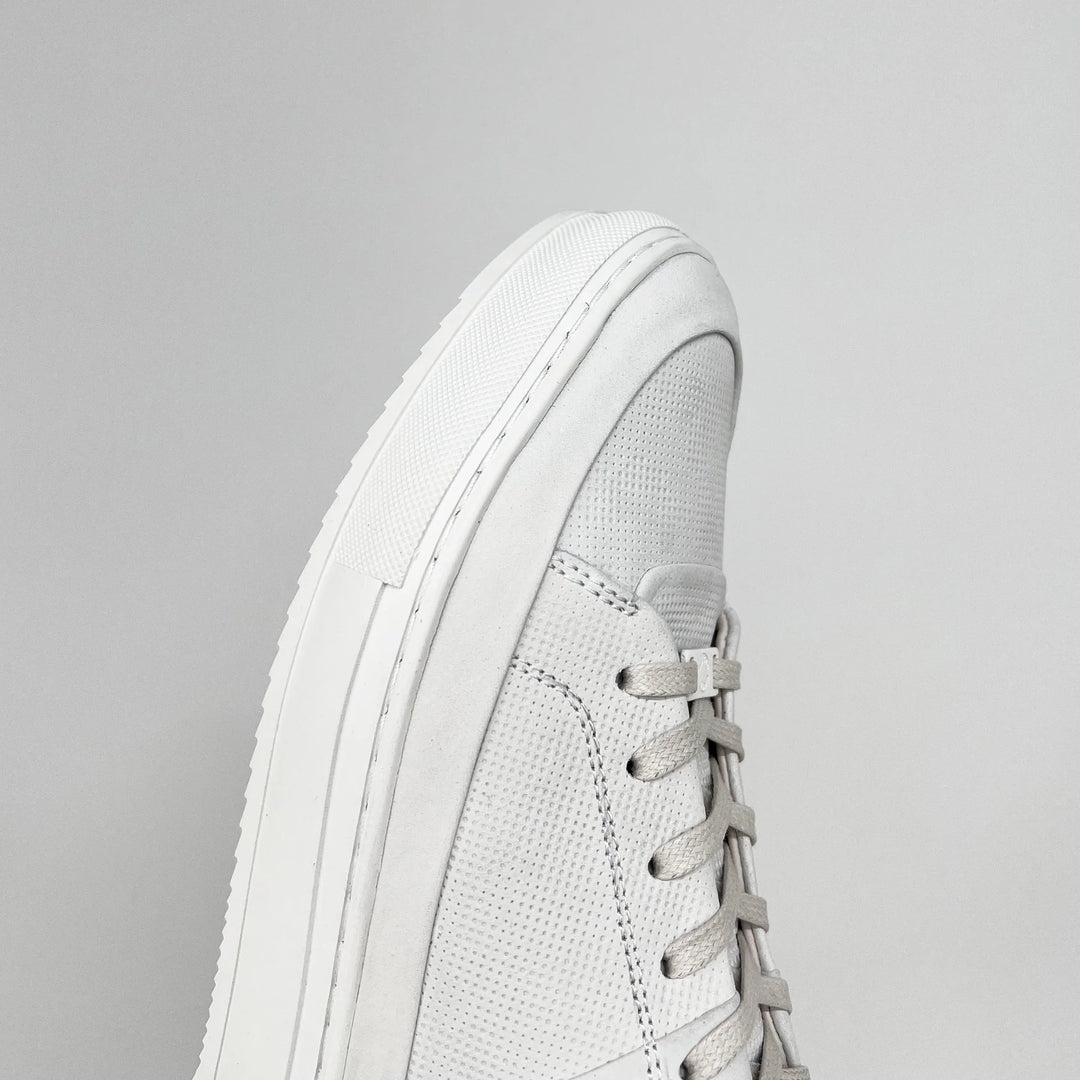 SORREN P3 LOW Fehér Nubuk Dombornyomott Geo Camo