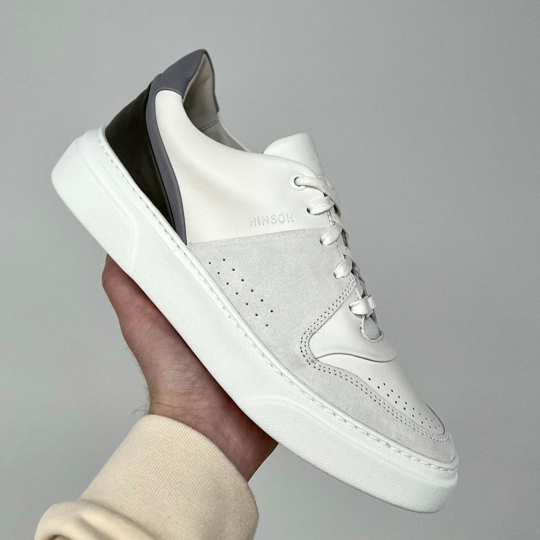 KEA CIME LOW fehér - világosszürke sneaker