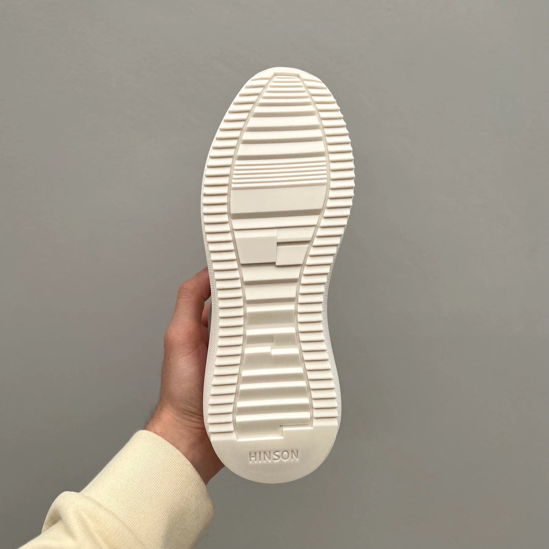 PACE PADDED LOW fehér - sima bőr