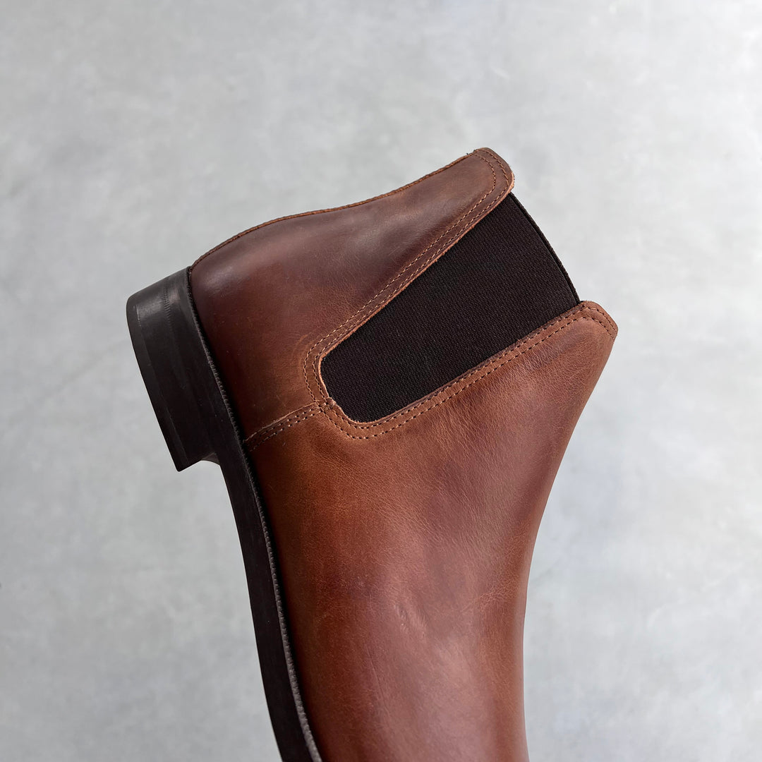 CAMO CHELSEA Bruciatto bőr, felhúzható talpbetét