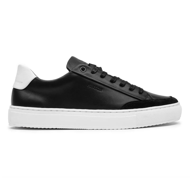 SORREN SINNET fekete bőr sneaker