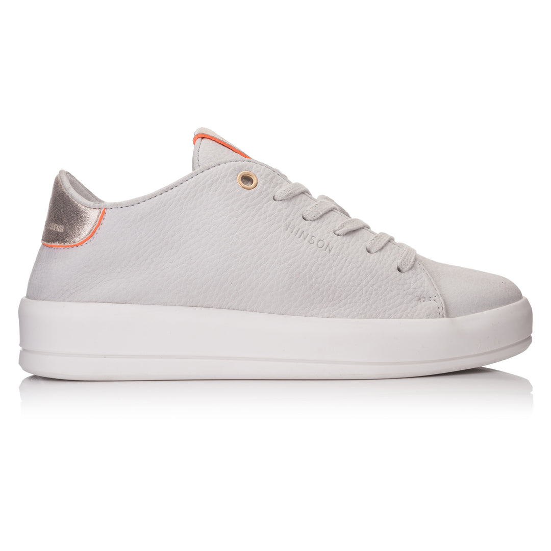HINSON Sneaker Alb | Jenner Essential White - Nubuck - s