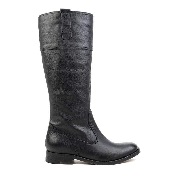 SARTO ROCK fekete bőr sneaker
