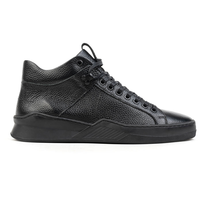 ESKO ALPINA MID L fekete mart bőr sneaker