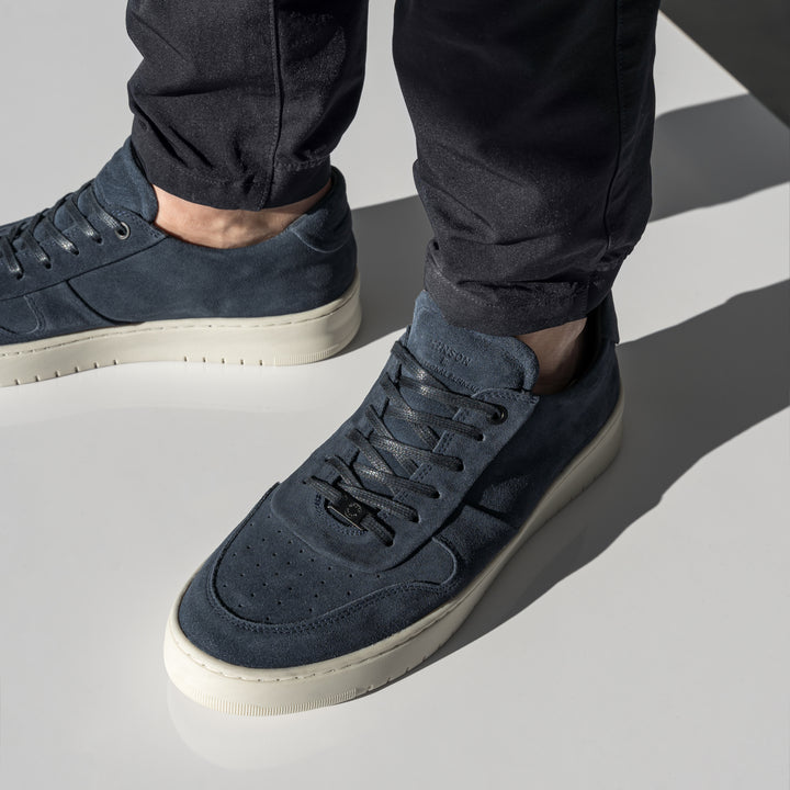 BENNET SONDER EIGHT Dk kék Suede sneaker