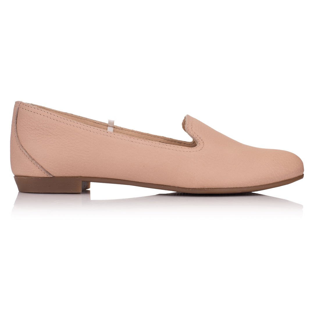 OMNIO Balerini Roz | Prep Plain Loafer Lt.Pink Leather - s