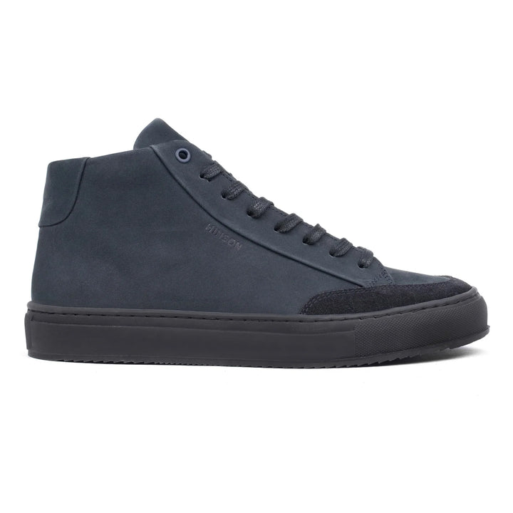 SORREN SINNET HIGH Dk kék bőr nubuk sneaker