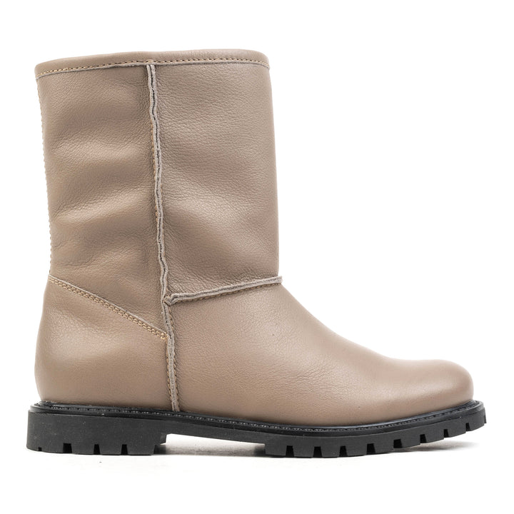 DART LADIES PULL-ON MID taupe bőr